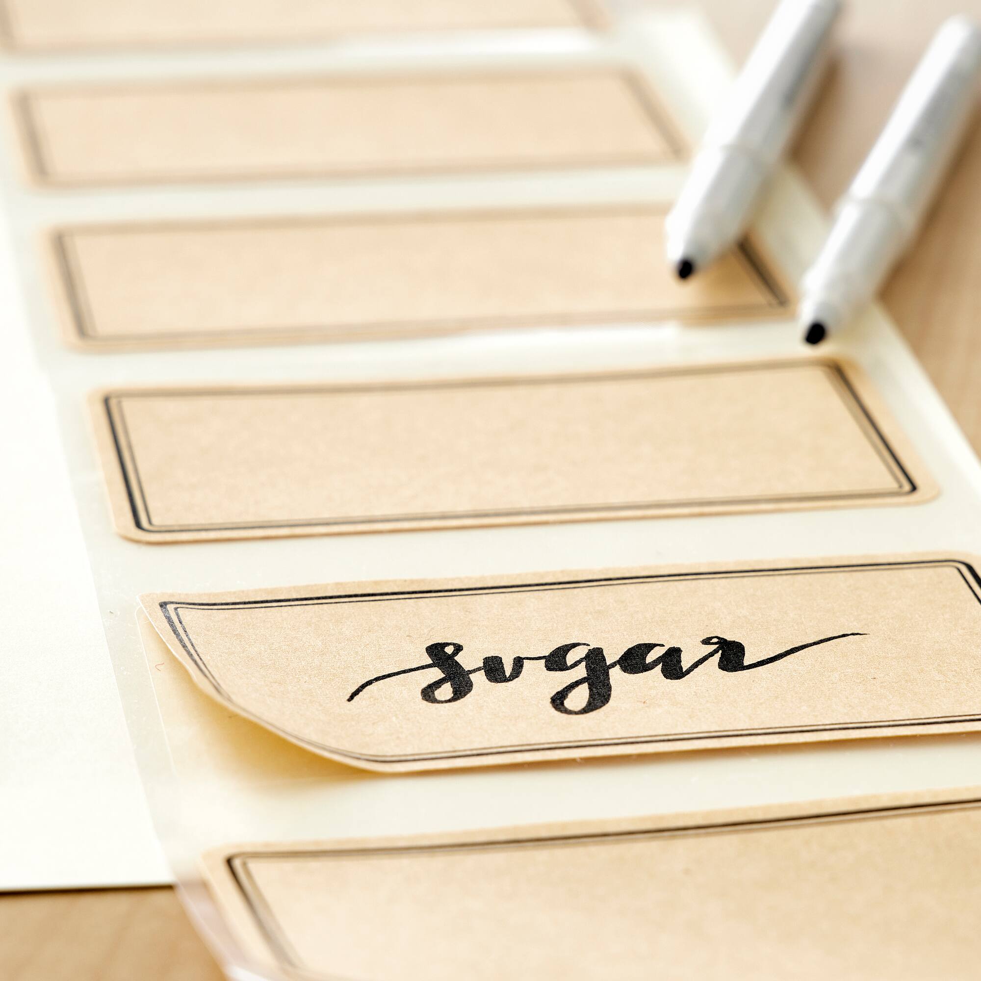 Rectangle Kraft Labels by Recollections™